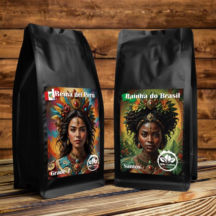 Peru i Brazylia Kawa ziarnista Milo Coffee Roasters.jpg